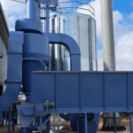 zbiornik zasypowy trocin, silos na trociny,