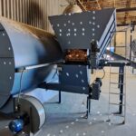 linia suszarnicza, piec suszarniczy, zbiornik zasypowy paliwa,