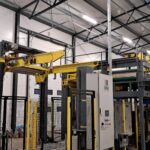 paletyzator, automatyczna linia do układania worków na paletach