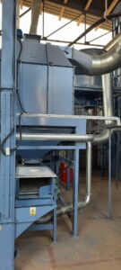 chłodnica pelletu oraz przesiewacz pelletu