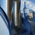 łącznik łączący piec z bebnem suszarniczym