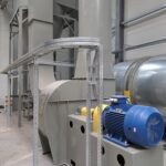 Abluftventilator neben dem Trockenraum