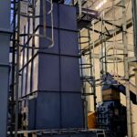 Pufferbehälter für Sägemehl- und Hammermühle