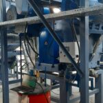 Zentralschmieranlage für den Granulator