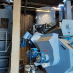 a Munch granulator model RMP 520 and a pellet cooler