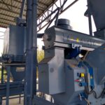 ein Munch Granulator Modell RMP 650 und ein Pelletkühler