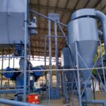 pellet production line with one granulator