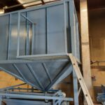 pellet silo and pellet sifter