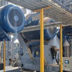 two granulators with central lubrication system