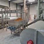 zwei Trocknungslinien zum Trocknen von Obsttrester