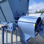 zbiornik zasypowy trocin oraz przesiewacz trocin