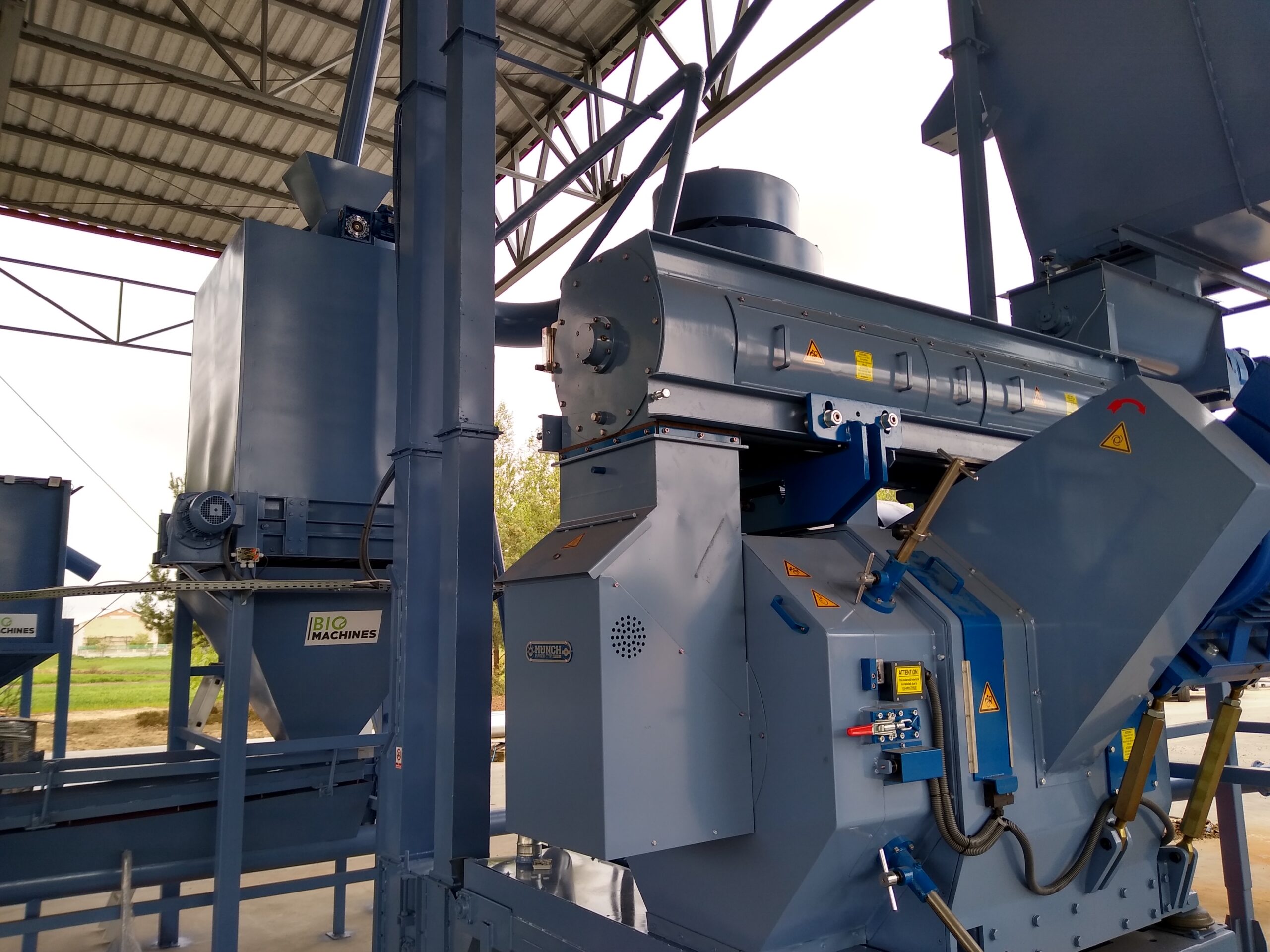 Linia do produkcji pelletu z suszarnią